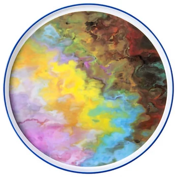 9 Inch Watercolor Painting Dinner Plate Unique Hand Paint Dinnerware Set Dishwasher Microwave Oven Safe Rainbow
9 Inch Watercolor Painting Dinner Plate Unique Hand Paint Dinnerware Set Dishwasher Microwave Oven Safe Rainbow