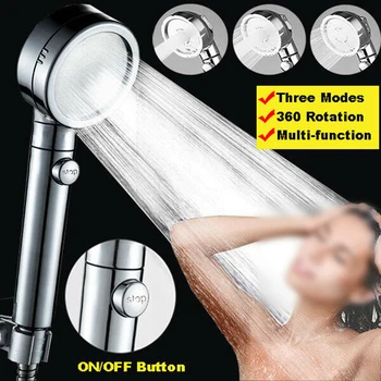 3-Mode Shower Head Water Saving High Pressure Handheld Nozzle Detachable shower head chuveiro regadera para ducha shower
3-Mode Shower Head Water Saving High Pressure Handheld Nozzle Detachable shower head chuveiro regadera para ducha shower