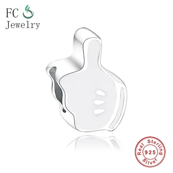 Gesture Thumbs Up Charm Beads Fit Original Charm Bracelet Silver 925 Bead For DIY Women Jewelry Making Berloques 
Gesture Thumbs Up Charm Beads Fit Original Charm Bracelet Silver 925 Bead For DIY Women Jewelry Making Berloques