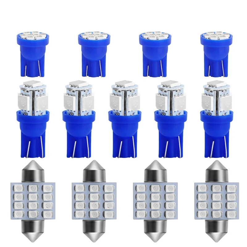 13PCS Automotive LEDT10 Double Tip 31MM Interior Ambient Light LED Lights For Dome License Plate Lamp 12V Kit Accessories
13PCS Automotive LEDT10 Double Tip 31MM Interior Ambient Light LED Lights For Dome License Plate Lamp 12V Kit Accessories