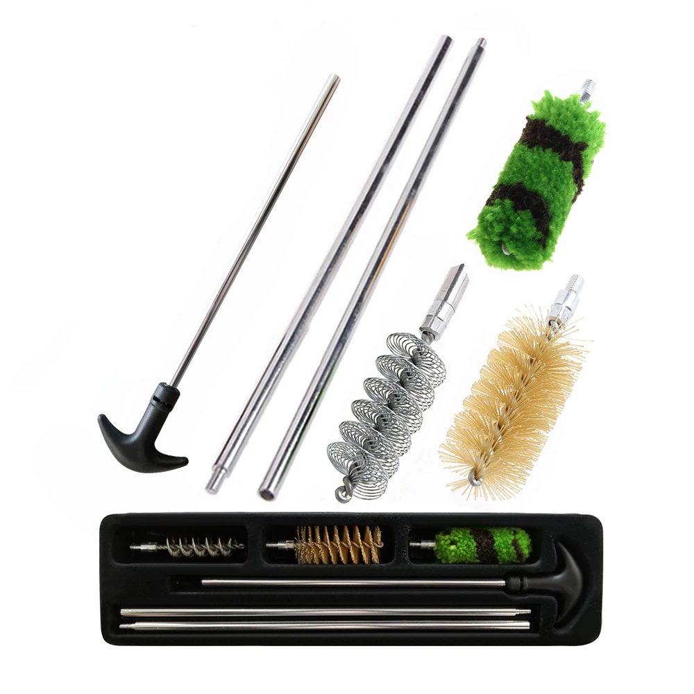 6PCS Gun Cleaning Kit Clean Brush Tool Universal Hunting Set For 12GA 16GA 20GA 410GA Professional Gun Hunting Rifle Accessories
6PCS Gun Cleaning Kit Clean Brush Tool Universal Hunting Set For 12GA 16GA 20GA 410GA Professional Gun Hunting Rifle Accessories