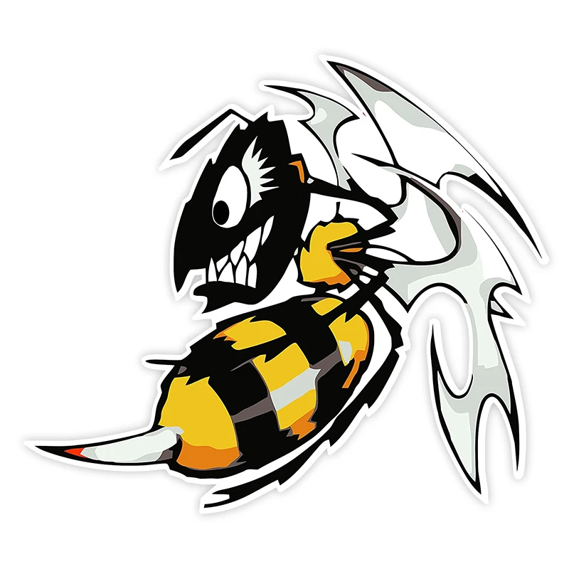 Y317# Cartoon Car Sticker Lovely Angry Hornets Colored Waterproof PVC Decal Moto Auto Accessories
Y317# Cartoon Car Sticker Lovely Angry Hornets Colored Waterproof PVC Decal Moto Auto Accessories