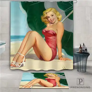 Custom pin-up-girl (3) Waterproof Shower Curtain Doormat Home Bath Bathroom Polyester Fabric Multi Sizes#2019-1-05-70 
Custom pin-up-girl (3) Waterproof Shower Curtain Doormat Home Bath Bathroom Polyester Fabric Multi Sizes#2019-1-05-70