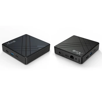 X96M Smart TV Box Android 9.0 Allwinner H603 Cortex-A53 Quad Core 64 Bit 4GB RAM/32GB ROM 2.4G WiFi Support TF Card 6K HD Media
X96M Smart TV Box Android 9.0 Allwinner H603 Cortex-A53 Quad Core 64 Bit 4GB RAM/32GB ROM 2.4G WiFi Support TF Card 6K HD Media