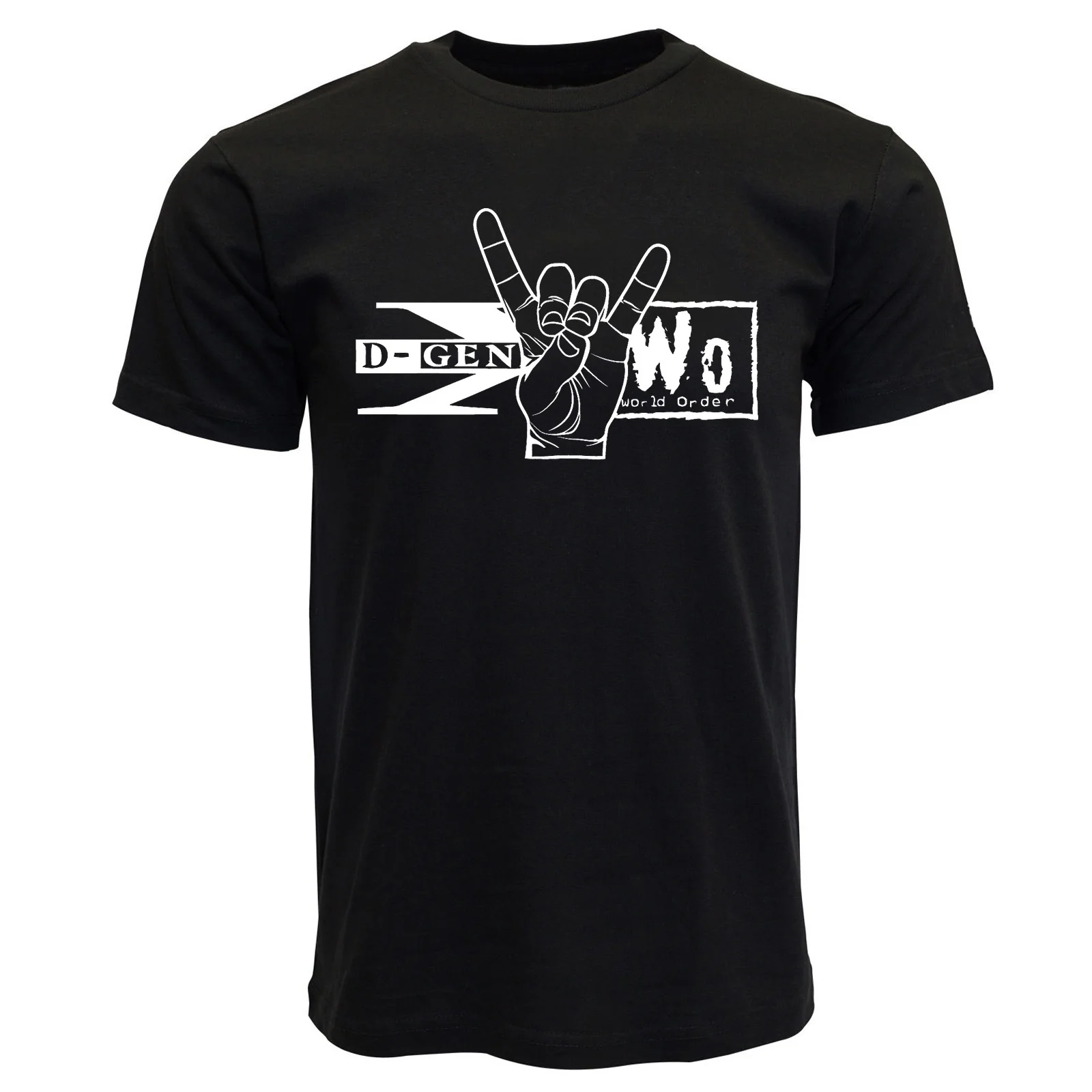 Фото Новая мужская футболка DX NWo Kliq Mashup футболки из хлопка с графическим принтом