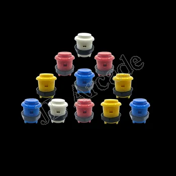 10pcs Latest sale 28mm Screw Thread American Button Spiral buttons For Arcade Joystick DIY Kits Parts Mame Jamma Choose 8 color
10pcs Latest sale 28mm Screw Thread American Button Spiral buttons For Arcade Joystick DIY Kits Parts Mame Jamma Choose 8 color