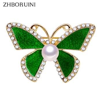 ZHBORUINI 2019 New Pearl Brooch Simple Enamel Butterfly Pearl Breastpin Natural Freshwater Pearl Jewelry For Women Dropshipping
ZHBORUINI 2019 New Pearl Brooch Simple Enamel Butterfly Pearl Breastpin Natural Freshwater Pearl Jewelry For Women Dropshipping