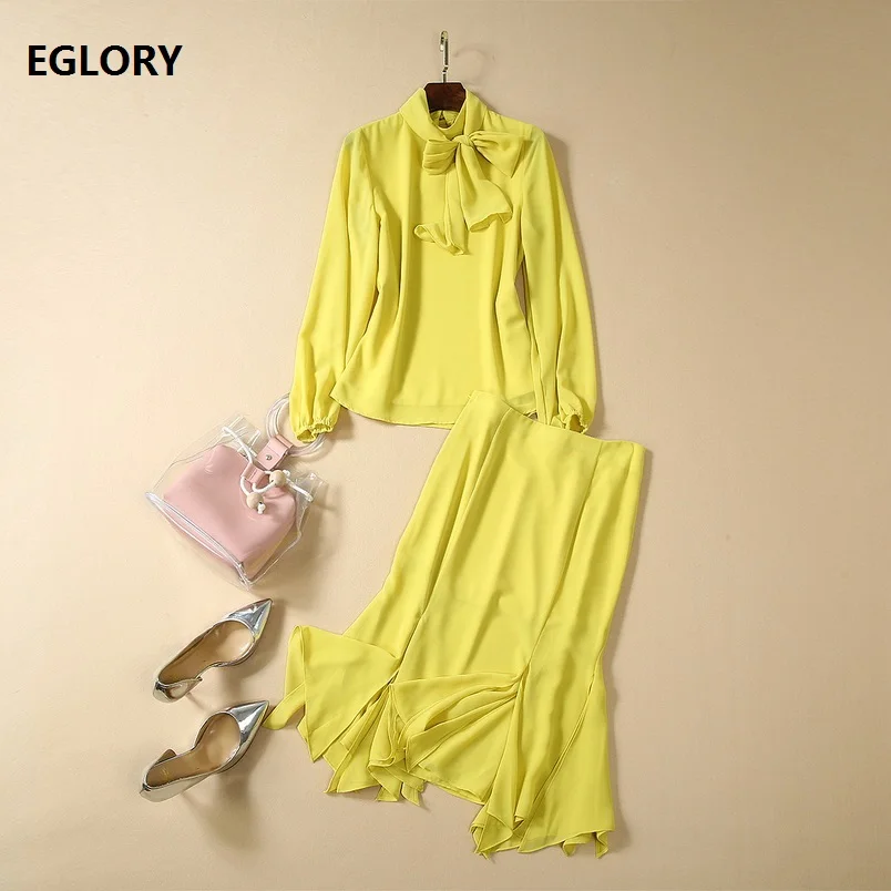 Elegant Skirt Suit 2019 Autumn Designer Clothing Set Women Turtleneck Long Sleeve Tops Blouse+Midi Party Sexy Mermaid Skirt Sets
Elegant Skirt Suit 2019 Autumn Designer Clothing Set Women Turtleneck Long Sleeve Tops Blouse+Midi Party Sexy Mermaid Skirt Sets