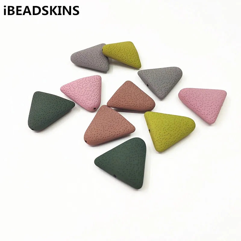 New arrival! 28x27mm 100pcs Acrylic Imitating volcanic stones Triangle beads for Jewelry necklace earring DIY Handmade
New arrival! 28x27mm 100pcs Acrylic Imitating volcanic stones Triangle beads for Jewelry necklace earring DIY Handmade