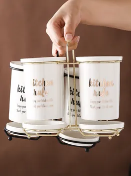 Nordic hanging chopsticks container Kitchen Utensils Holders Multi-Use Must-resistant bucket Household litter box Iron frame
Nordic hanging chopsticks container Kitchen Utensils Holders Multi-Use Must-resistant bucket Household litter box Iron frame
