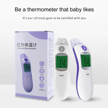 Non-contact Infrared Thermometer Baby Adult Infrared Temperature Meter Digital Temperature LCD Display Thermometer
Non-contact Infrared Thermometer Baby Adult Infrared Temperature Meter Digital Temperature LCD Display Thermometer