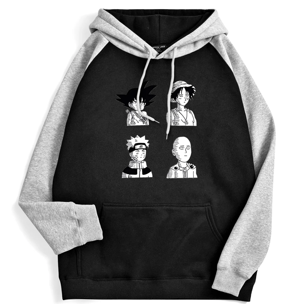 Hoody Japan Anime Dragon Ball One Piece Hokage ONE PUNCH-MAN Raglan Hoodies Mens Retro Casual Clothing Men's Fashion Streetwear
Hoody Japan Anime Dragon Ball One Piece Hokage ONE PUNCH-MAN Raglan Hoodies Mens Retro Casual Clothing Men's Fashion Streetwear