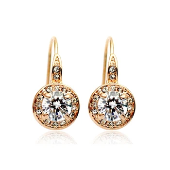Rigant Freies Verschiffen Modeschmuck Zirkonia Rose Gold Farbe Österreichischen Kristall Ohrringe Haken für Frauen Mädchen Neu
Rigant Freies Verschiffen Modeschmuck Zirkonia Rose Gold Farbe Österreichischen Kristall Ohrringe Haken für Frauen Mädchen Neu