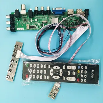 Kit For LP156WH3-TLS1 remote 40pin Signal controller board digital TV LVDS USB HDMI VGA AV LED 1366X768 DVB-T DVB-T2 WLED 15.6"
Kit For LP156WH3-TLS1 remote 40pin Signal controller board digital TV LVDS USB HDMI VGA AV LED 1366X768 DVB-T DVB-T2 WLED 15.6"