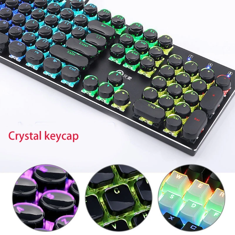 Low Profile Keycap Set for Cherry MX Backlit Mechanical Keyboard Crystal Edge Design with Key Puller Removal Tool | Компьютеры и офис