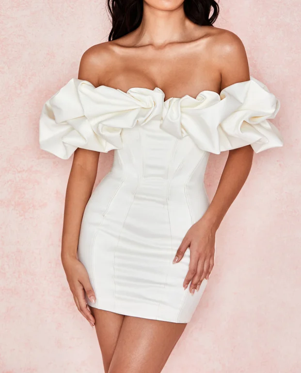 Sexy Dress White Black Strapless Off The Shoulder Bodycon Eelgant Women Celebrity Banquet Evening Party Dress
Sexy Dress White Black Strapless Off The Shoulder Bodycon Eelgant Women Celebrity Banquet Evening Party Dress