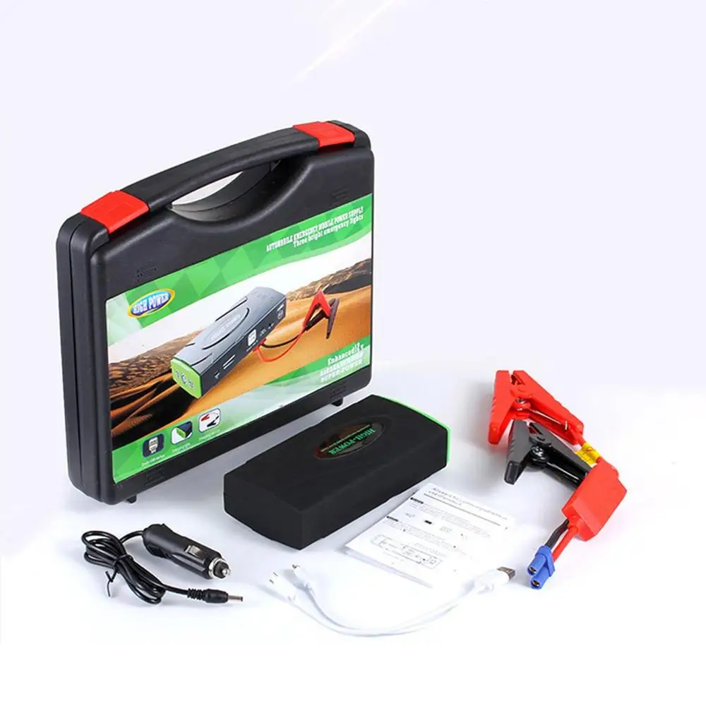 Dual USB Three Lights Car Jump Starter With Safety Hammer Multifunction Emergency Charger Battery Start Device
Dual USB Three Lights Car Jump Starter With Safety Hammer Multifunction Emergency Charger Battery Start Device