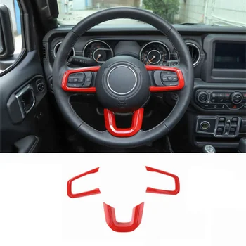 Cool Red Interior Accessories Steering Wheel Cover Trim For Jeep Wrangler JL 2018-2020 Car Styling Accessories
Cool Red Interior Accessories Steering Wheel Cover Trim For Jeep Wrangler JL 2018-2020 Car Styling Accessories