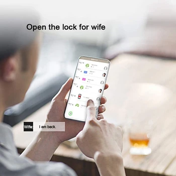 Top Bluetooth Fingerprint Smart Lock Biometric Automatic Unlock App Keyless Entry Door Lock For Home/Hotel/Apartment
Top Bluetooth Fingerprint Smart Lock Biometric Automatic Unlock App Keyless Entry Door Lock For Home/Hotel/Apartment