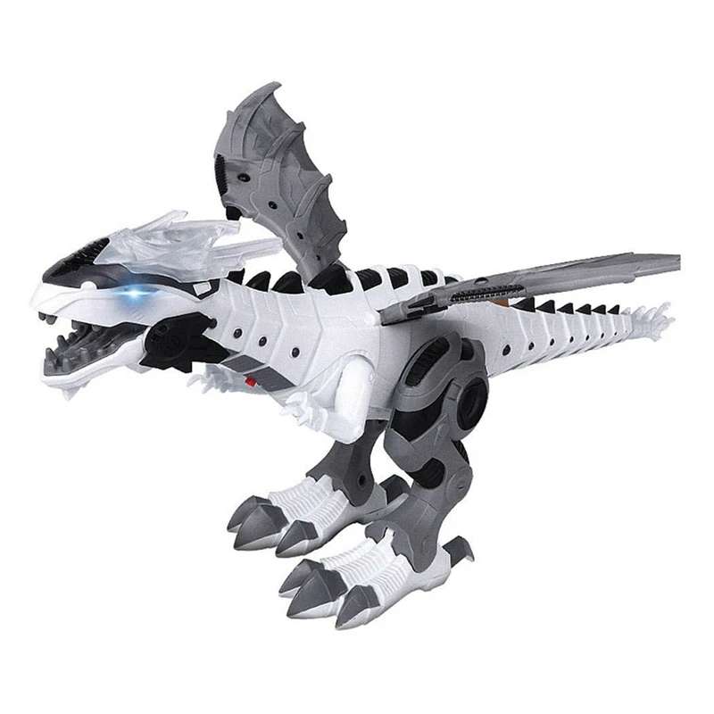 Electric Toy Large Size Dragon Toy Fire Breathing Water Spray and Photoacoustic Mechanical Dinosaur Model Toy for Children (Whit
Electric Toy Large Size Dragon Toy Fire Breathing Water Spray and Photoacoustic Mechanical Dinosaur Model Toy for Children (Whit