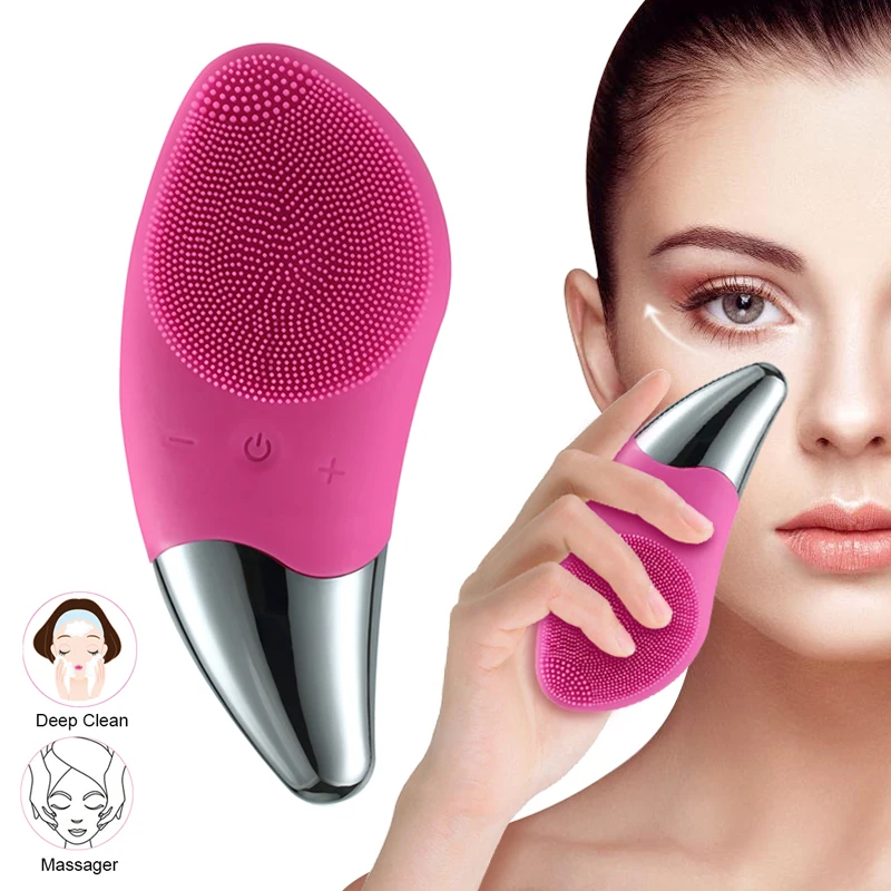 Electric Facial Cleansing Brush Deep Cleaning Face Ultrasonic Silicone Beauty Eye Massage Face Cleansing Instrument USB Charger
Electric Facial Cleansing Brush Deep Cleaning Face Ultrasonic Silicone Beauty Eye Massage Face Cleansing Instrument USB Charger