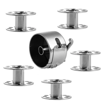 New Easy Operation Household Sewing Machine Shuttle Core Bobbin Foot Step Sewing Machine Sewing Tools And Practical Accessories
New Easy Operation Household Sewing Machine Shuttle Core Bobbin Foot Step Sewing Machine Sewing Tools And Practical Accessories