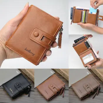 Fashion Mens Genuine Leather Wallets Slim Fold Pocket Purse Card Holder Cash Holder Zipper Unique Feature Leather Wallets
Fashion Mens Genuine Leather Wallets Slim Fold Pocket Purse Card Holder Cash Holder Zipper Unique Feature Leather Wallets