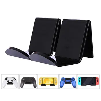 2PCS Game Controller Wall Mount Stand Holder For XBOX ONE SWITCH PS4 Universal Gamepad Accessories - No Screws Stick On Black
2PCS Game Controller Wall Mount Stand Holder For XBOX ONE SWITCH PS4 Universal Gamepad Accessories - No Screws Stick On Black