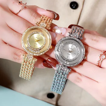 Women Watch Woman 2020 Luxury Brand Gold Clock Lady Wrist Watches Crystal Female Ladies Quartz Watch Fashion Women's Wristwatch 
Women Watch Woman 2020 Luxury Brand Gold Clock Lady Wrist Watches Crystal Female Ladies Quartz Watch Fashion Women's Wristwatch