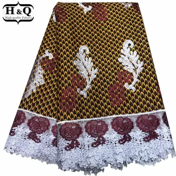 New Design Batik With Lace Fabric African Print Wax Lace 100% Cotton 6 Yards Nigerian Embroidered Lace Cotton Wax Lace For 2019
New Design Batik With Lace Fabric African Print Wax Lace 100% Cotton 6 Yards Nigerian Embroidered Lace Cotton Wax Lace For 2019