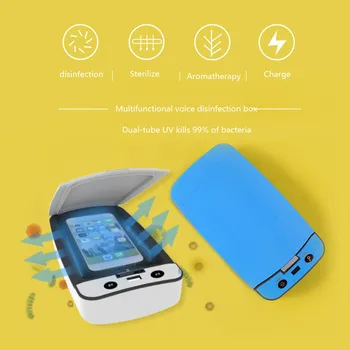 UV-Ultraviolet Light Sterilizer Disinfection Storage Box for Face Mask for Phone Intelligent Electric Sterilizer Sterilization
UV-Ultraviolet Light Sterilizer Disinfection Storage Box for Face Mask for Phone Intelligent Electric Sterilizer Sterilization