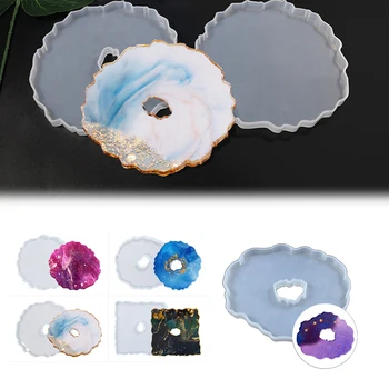 Transparent Silicone Mold Dried Flower Coaster Resin Mold For DIY Irregular Coaster Epoxy Resin Molds For jewelry
Transparent Silicone Mold Dried Flower Coaster Resin Mold For DIY Irregular Coaster Epoxy Resin Molds For jewelry