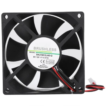 SOONHUA DC Axial Fan Double Ball Bearing Fans 0.51A 2Pin Large Air Volume Cooling Fan Cooler For Chassis Cooling
SOONHUA DC Axial Fan Double Ball Bearing Fans 0.51A 2Pin Large Air Volume Cooling Fan Cooler For Chassis Cooling