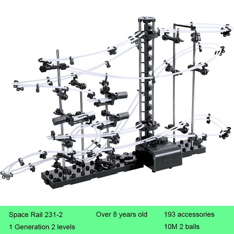 Space Rail 2 Levels 231-2 Roller Coaster Space Ball Model Building Kits Toy DIY Educational Toys for Kids Christmas Gifts
Space Rail 2 Levels 231-2 Roller Coaster Space Ball Model Building Kits Toy DIY Educational Toys for Kids Christmas Gifts