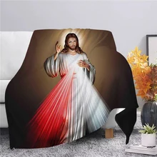 Jesus God Flannel Blanket 3D Printed Plush Flannel Blankets Adult Home Office Sofa Travel Washable Student Blanket 
Jesus God Flannel Blanket 3D Printed Plush Flannel Blankets Adult Home Office Sofa Travel Washable Student Blanket