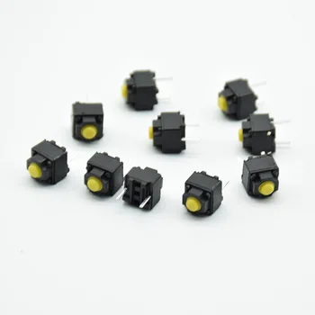 10pcs Mute button 6*6*7.3mm Silent switch wireless mouse wired mouse button micro switch yellow Push button switch
10pcs Mute button 6*6*7.3mm Silent switch wireless mouse wired mouse button micro switch yellow Push button switch