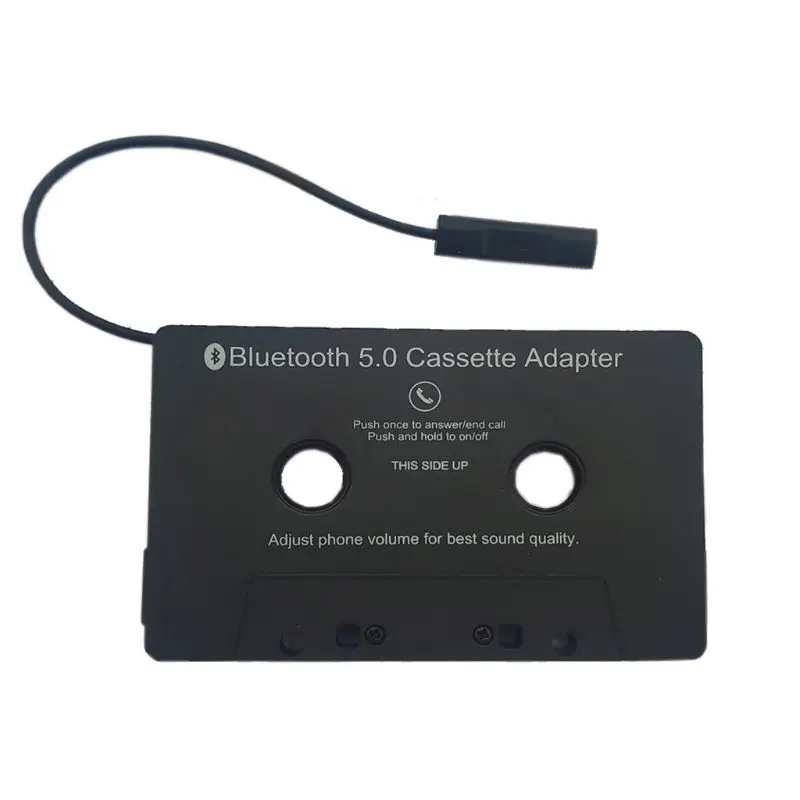 Музыкальный автомобильный аудиоприемник Bluetooth 5 0 адаптер для кассетного плеера