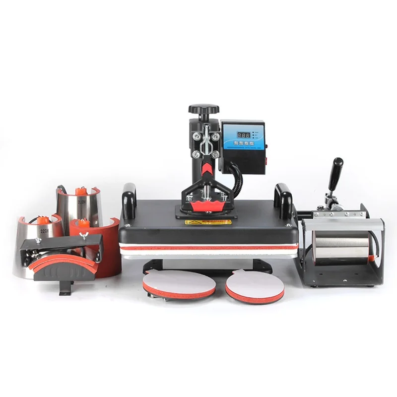 Freesub 8 in 1 t-shirt sublimation printing machine tshirt heat press machine for hat cap mugs
Freesub 8 in 1 t-shirt sublimation printing machine tshirt heat press machine for hat cap mugs