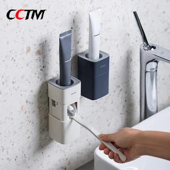 2020 Automatic Toothpaste Dispenser Dust-proof Toothbrush Holder Wall Mount Stand Bathroom Accessories Set Toothpaste Squeezers
2020 Automatic Toothpaste Dispenser Dust-proof Toothbrush Holder Wall Mount Stand Bathroom Accessories Set Toothpaste Squeezers