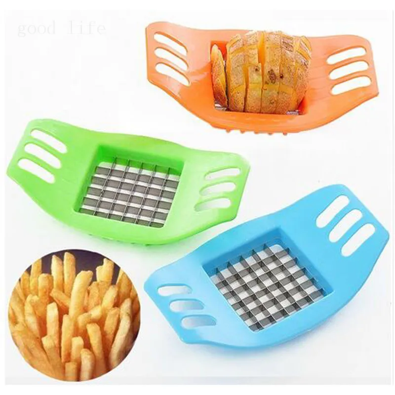 Creative DIY French Fries Cutter Strip Cutting Maker Manually Potato Slicer Potato Chips Kitchen Gadget Random Color 1Pcs
Creative DIY French Fries Cutter Strip Cutting Maker Manually Potato Slicer Potato Chips Kitchen Gadget Random Color 1Pcs