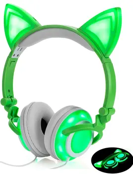 Cute Cat Ear Headphones LED Light with USB Chargeable Foldable Headset for Ipad,Tablet,Computer,Mobile Phone d25
Cute Cat Ear Headphones LED Light with USB Chargeable Foldable Headset for Ipad,Tablet,Computer,Mobile Phone d25