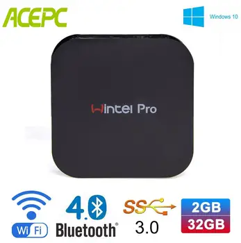ACEPC T8 Mini Pc Windows 10 Wintel W8 pro Core Intel x5-Z8350 Win10 Home Licenced 2GB 32GB eMMC 4K/WiFi/BT4.0 Mini Computer
ACEPC T8 Mini Pc Windows 10 Wintel W8 pro Core Intel x5-Z8350 Win10 Home Licenced 2GB 32GB eMMC 4K/WiFi/BT4.0 Mini Computer