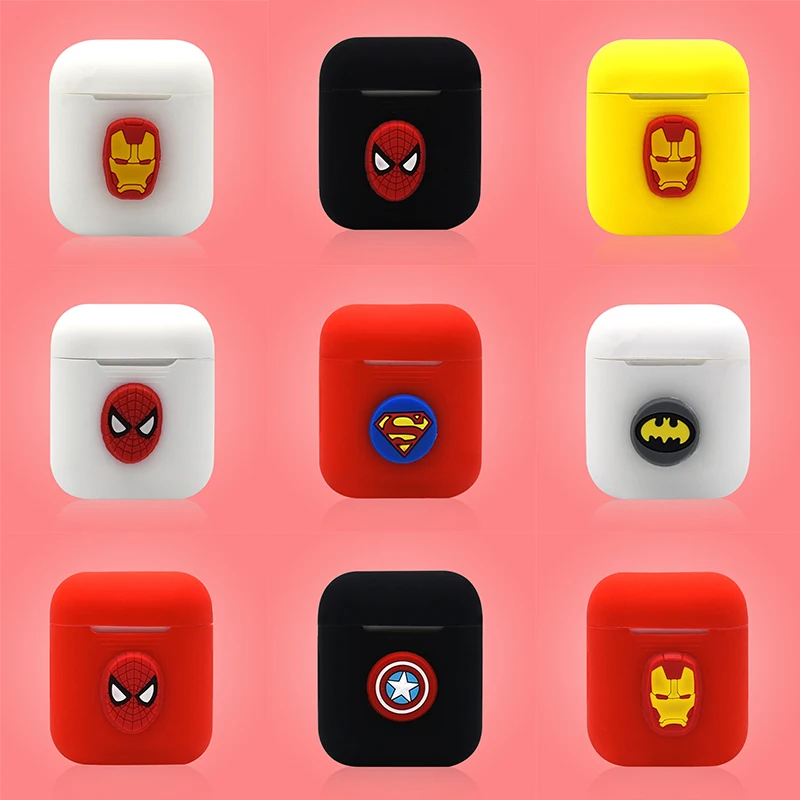 Marvel Headset Case for Apple Airpods Protective Cover for airpods ShockProof Shell coque capa
Marvel Headset Case for Apple Airpods Protective Cover for airpods ShockProof Shell coque capa