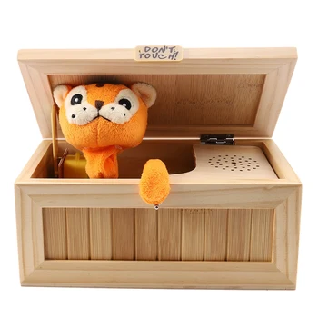 Children New Electronic Useless Box with Sound Cute Tiger Toy Gift Stress-Reduction Desk 
Children New Electronic Useless Box with Sound Cute Tiger Toy Gift Stress-Reduction Desk