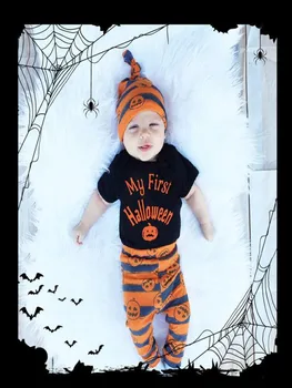 Toddler Kids New Baby Boys Girls Halloween Pumpkin Romper Jumpsuit+Pants 3Pcs Set Clothes
Toddler Kids New Baby Boys Girls Halloween Pumpkin Romper Jumpsuit+Pants 3Pcs Set Clothes