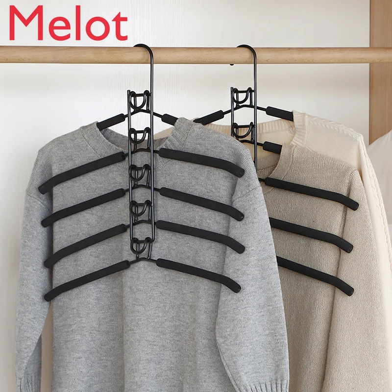 2 Space-Saving Multifunctional Multi-Layer Hanger Wardrobe Kitchen Storage Gadgets Magic HomeHanging Clothes Rack Clothes Hanger
2 Space-Saving Multifunctional Multi-Layer Hanger Wardrobe Kitchen Storage Gadgets Magic HomeHanging Clothes Rack Clothes Hanger
