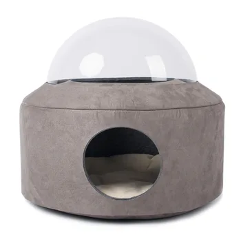 New composite fabric original space capsule cats house winter summer dual-use not easy to stick fur detachable breathable
New composite fabric original space capsule cats house winter summer dual-use not easy to stick fur detachable breathable