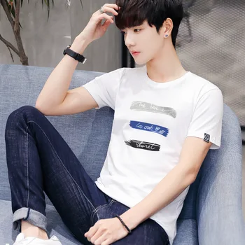 Summer new women's street letter characters print loose short-sleeved T-shirt 110.02
Summer new women's street letter characters print loose short-sleeved T-shirt 110.02