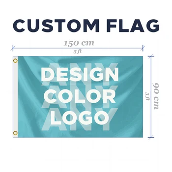 Custom Flag or Banner 3'x5' 3x5FT (150X90cm) 100D Polyester Advertising Banner outdoor indoor any design any size any pictures
Custom Flag or Banner 3'x5' 3x5FT (150X90cm) 100D Polyester Advertising Banner outdoor indoor any design any size any pictures
