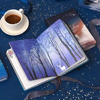 Lake Moon Elk Schedule Notebook Luminous Notepad Diary Book School Office Stationery
Lake Moon Elk Schedule Notebook Luminous Notepad Diary Book School Office Stationery